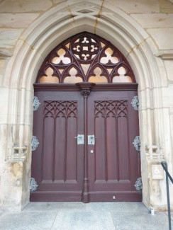 Tür der Stadtkirche