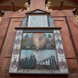 Auferstehungsbild in der Pfarrkiche St. Marien Zum Gesees